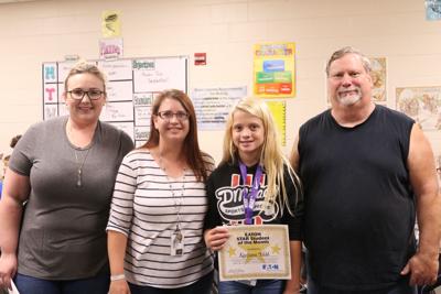 This month's Star Student of the Month: Kaelyana Hebb