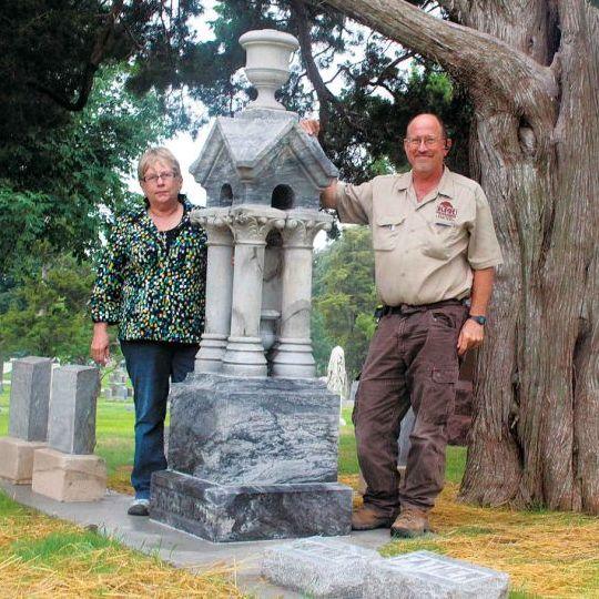 When Kearney Cemetery Beautification founder Ripp died, members promised to fulfill her wish of