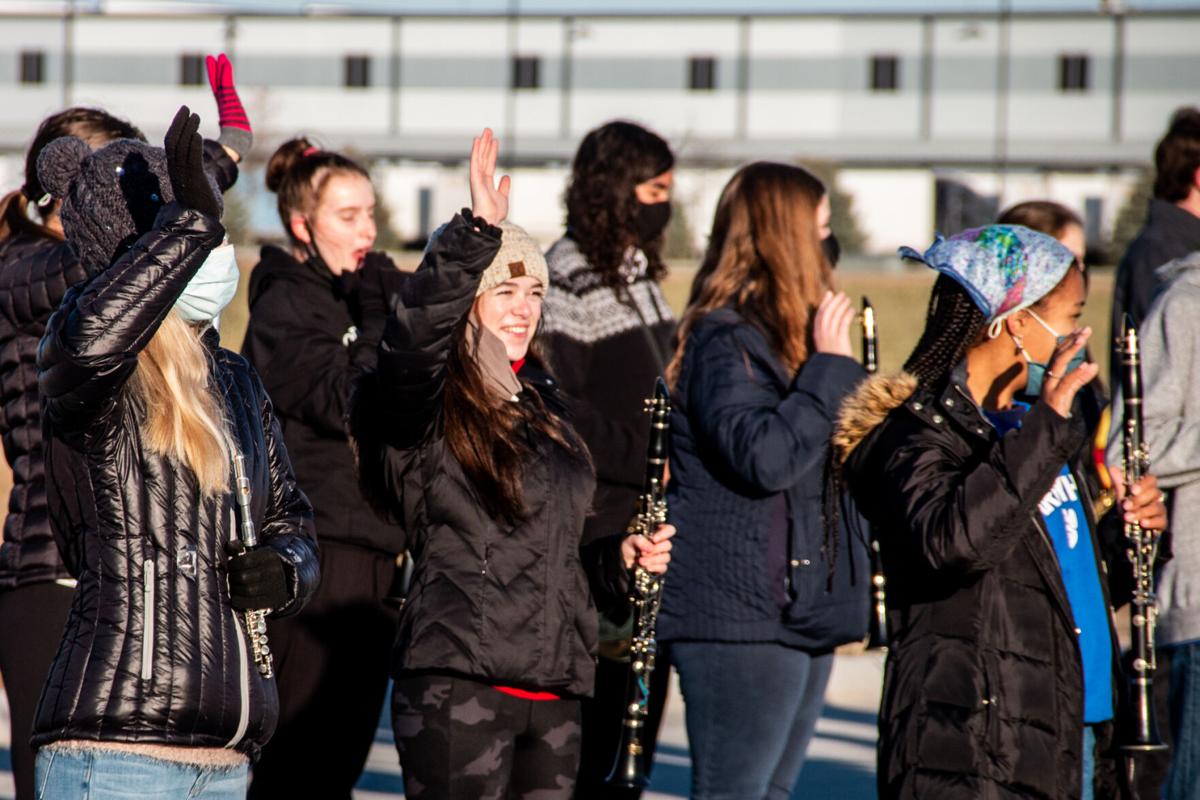 Photos Khs Marching Band Performs For Veterans Day Gallery Kearneyhub Com