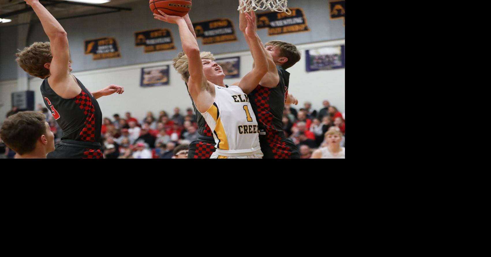 Photos Amherst at Elm Creek boys basketball