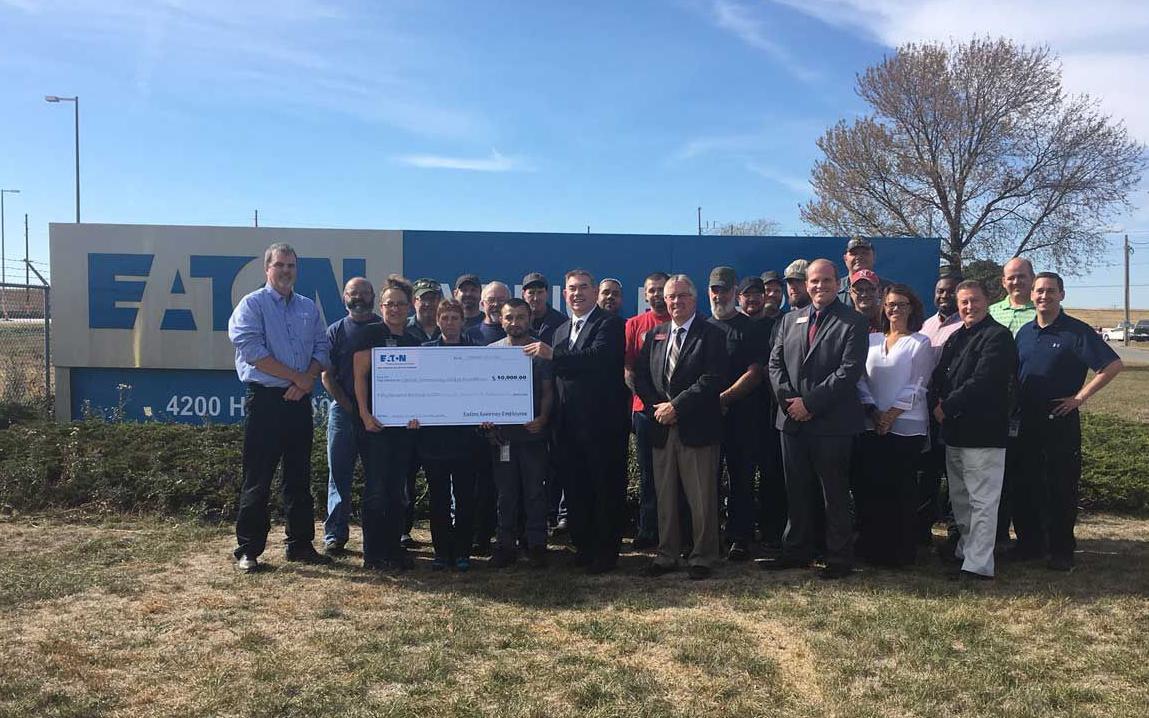 Eaton Corp. gives 50K to new CCC campus