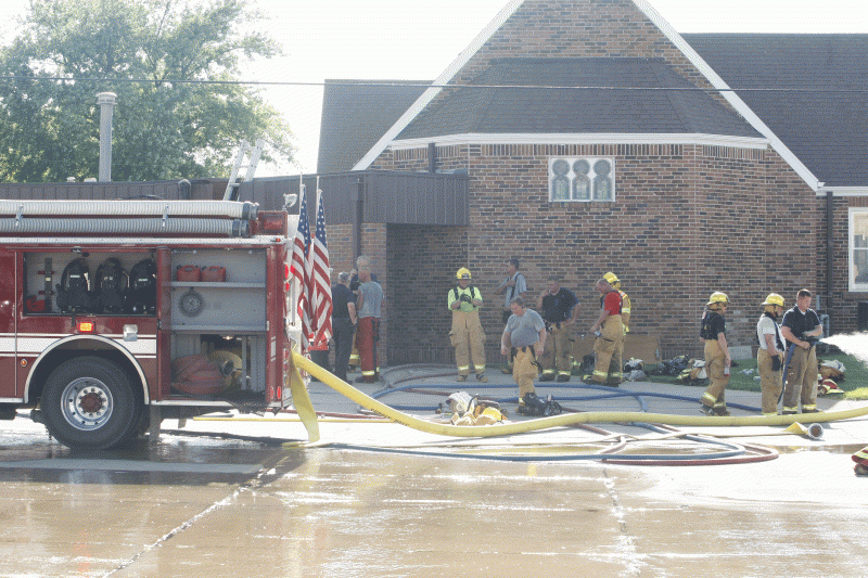 Fire damages Minden church Local