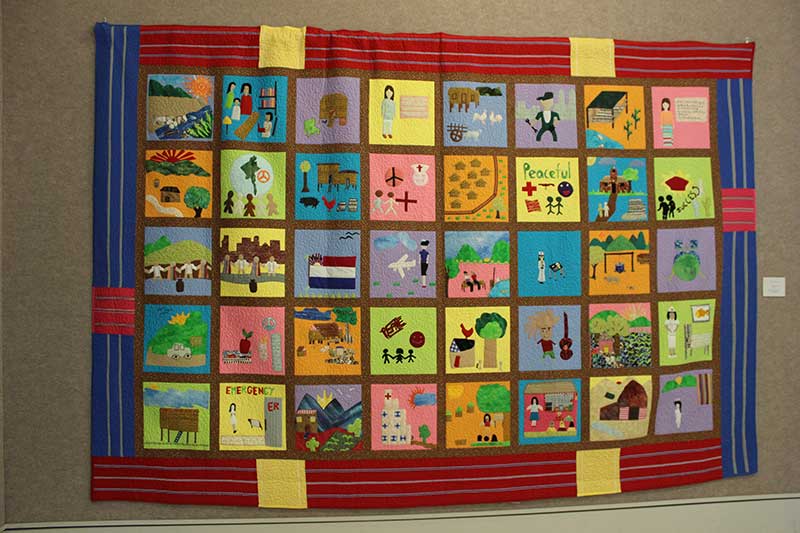 english f.4 exercise Great 19 in diversity Plains ancestors with quilts portray