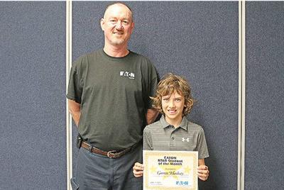 This month's Star Student of the Month: Garrett Hardesty