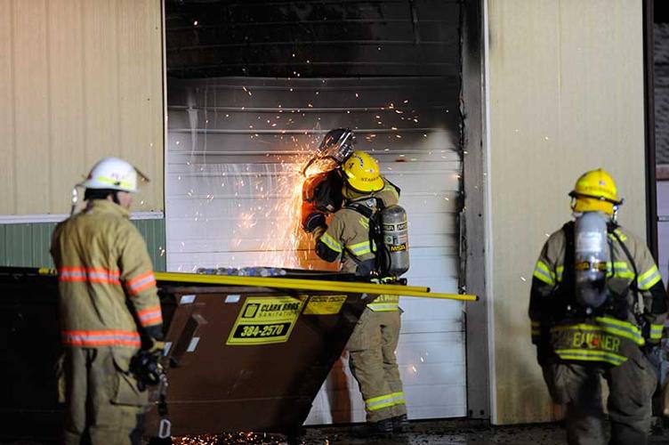 Fire departments respond to structure fire in Gibbon