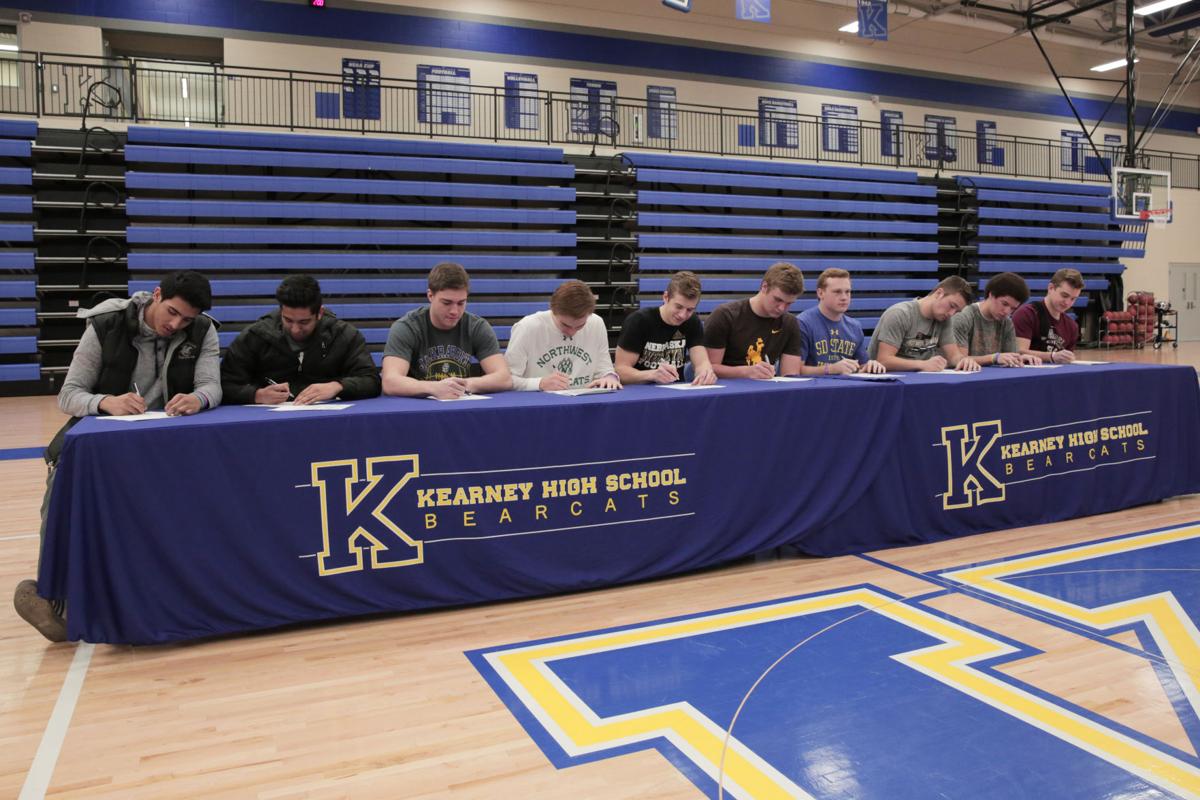 Ten Bearcats sign to extend athletic careers