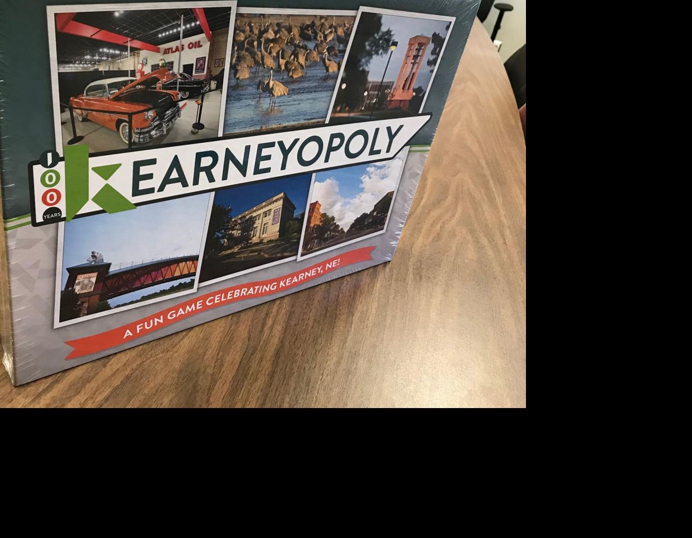 Kearneyopoly, a board game celebrating Kearney