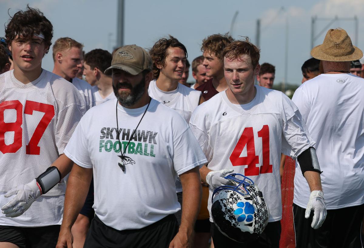 Shrine Bowl Practice