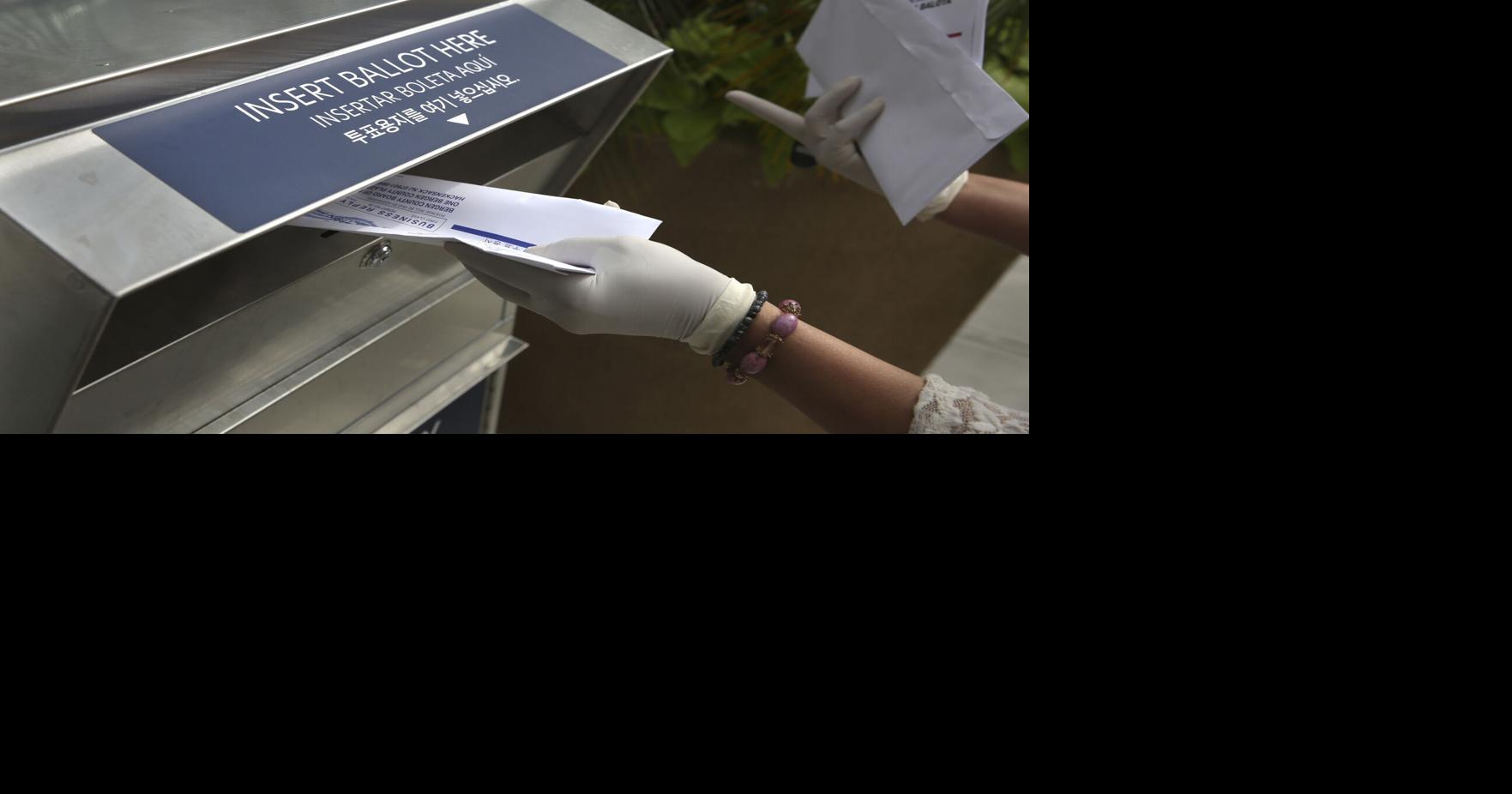 Voting by mail, dropping off ballot at courthouse, traditional voting ...