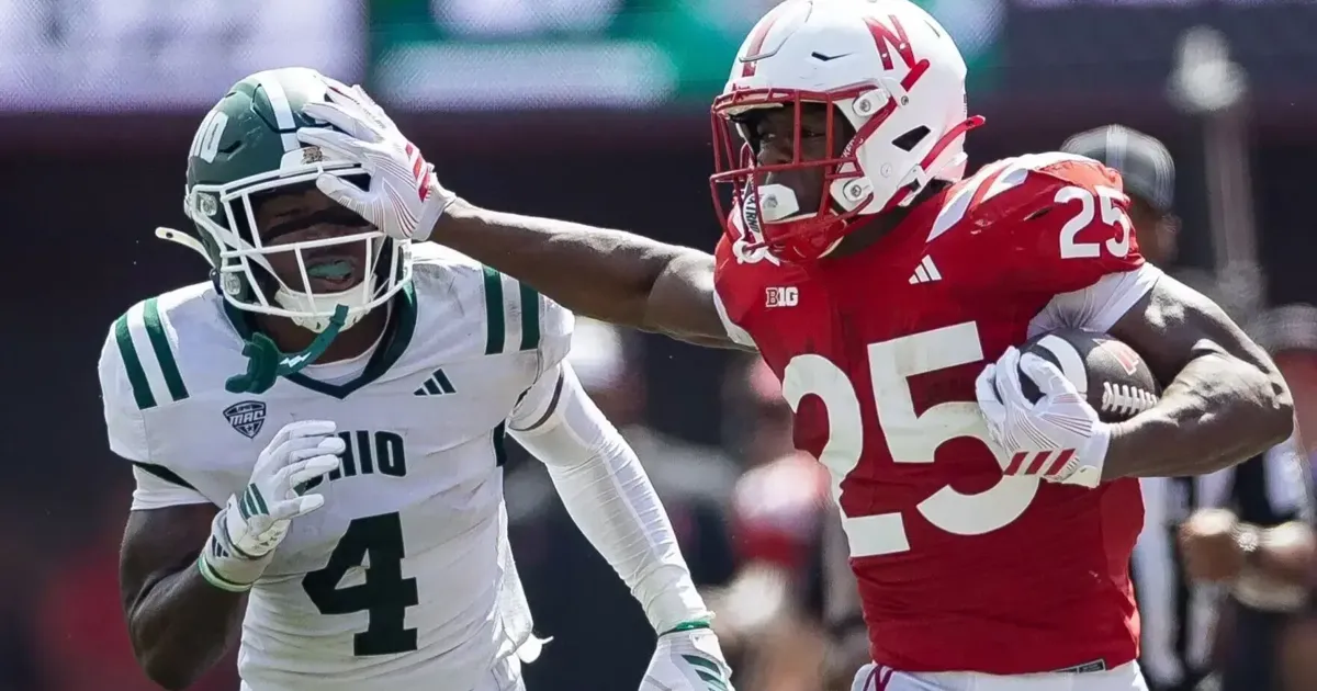 Nebraska running back Jamal Rule named Big Ten Freshman of the Week