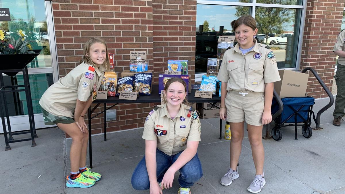 Girls in Troop 339G love the adventure of Scouts USA