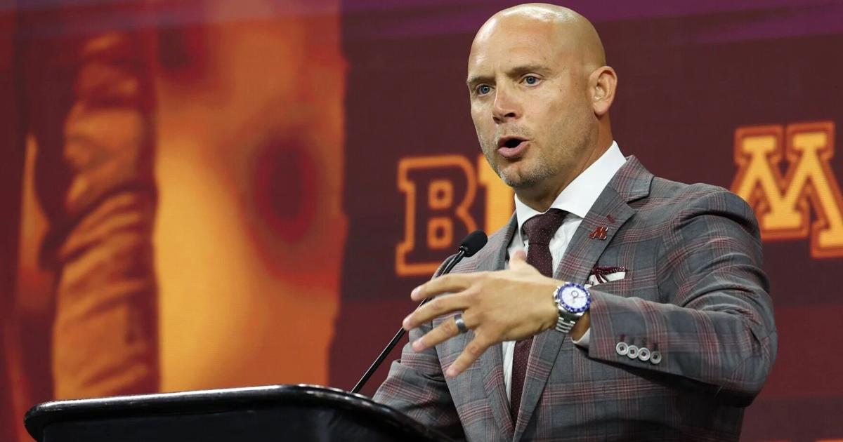 Big Ten notes: P.J. Fleck and Matt Rhule differ on Big Ten media days in Las Vegas