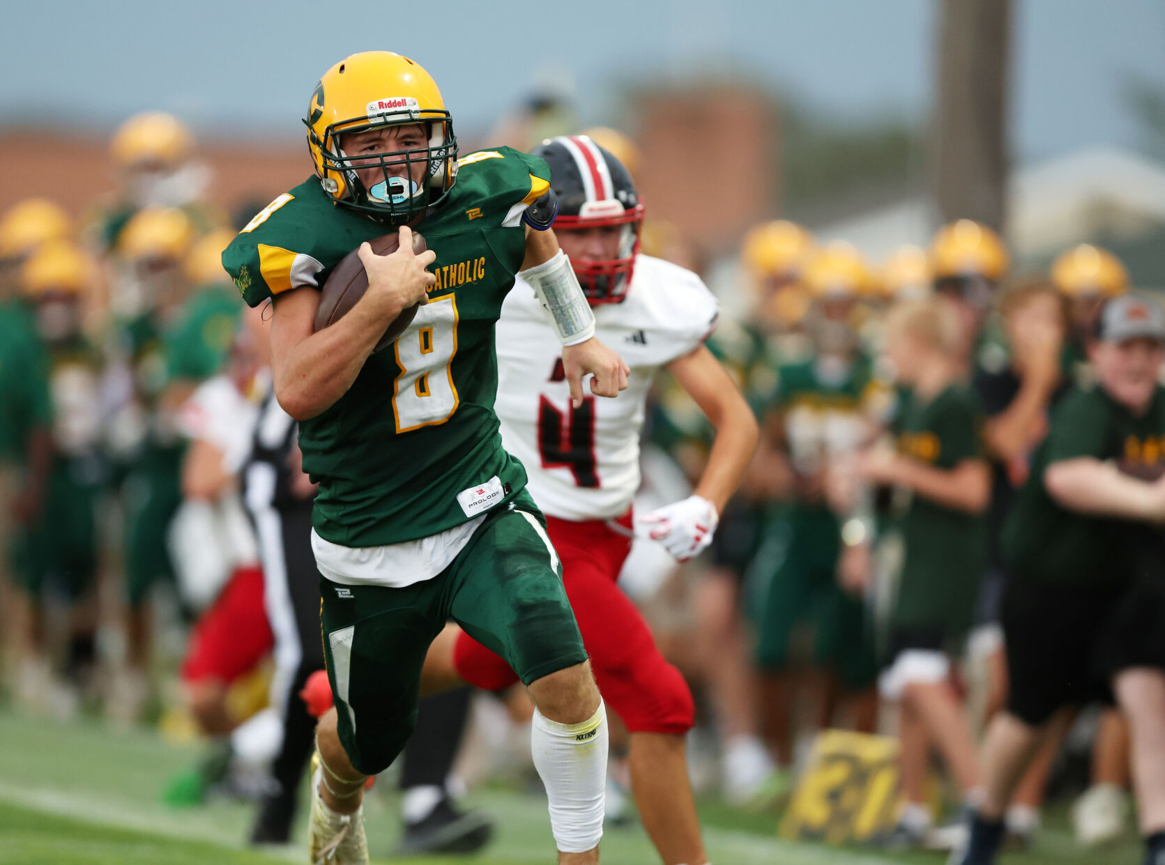 Kearney Catholic to face in Gibbon in last game at Miles Field