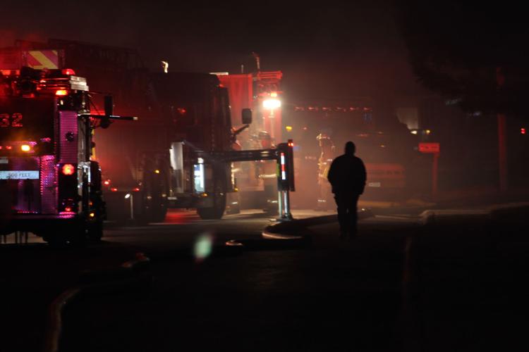 Kearney Volunteer Fire Department responds to west Kearney structure fire