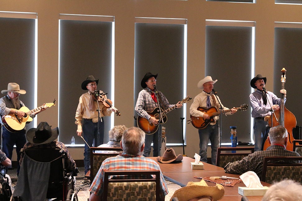 Bar J Wranglers perform for Central Nebraska Veterans Home