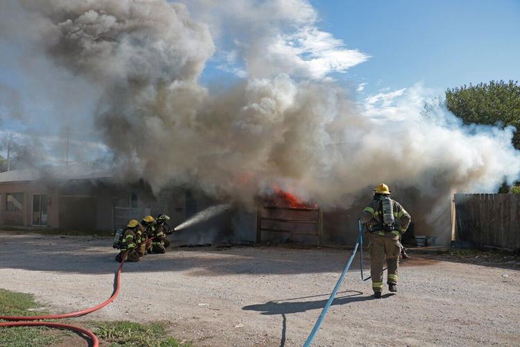 One-story Lexington apartment complex likely a total loss after Monday fire