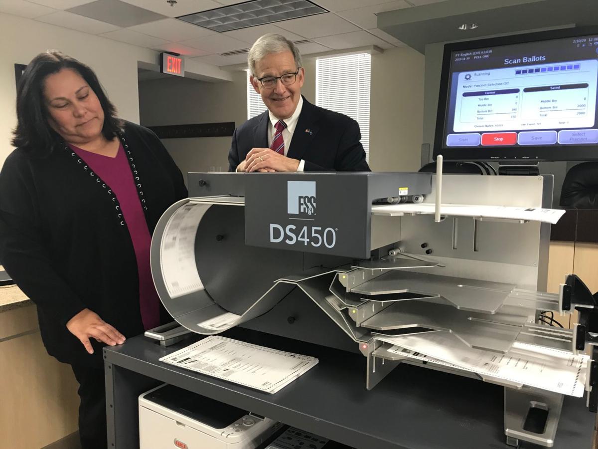 DS450 ballot counter