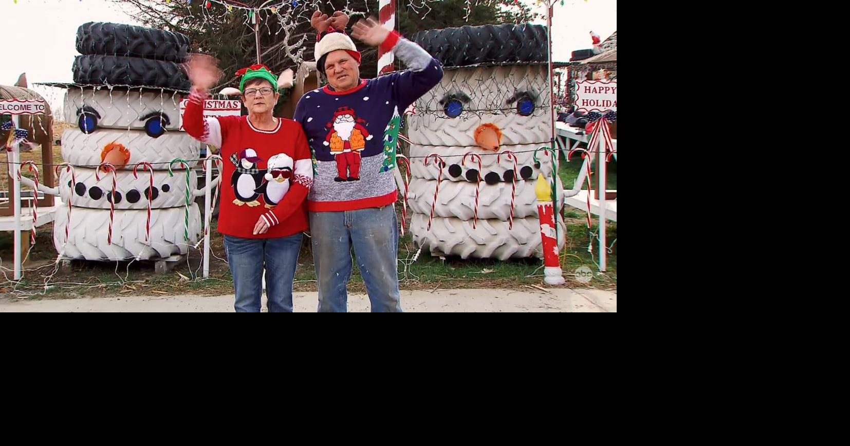 100,000 lights, 90 inflatables and more Nebraska couple wins 50K for Christmas display in 'The