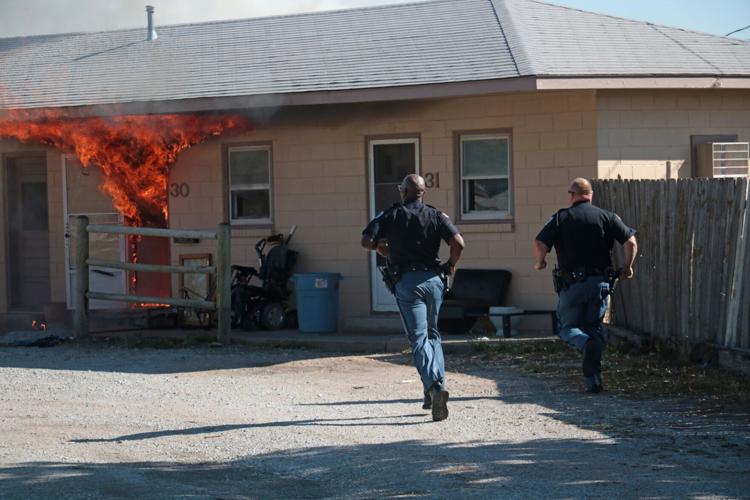One-story Lexington apartment complex likely a total loss after Monday fire