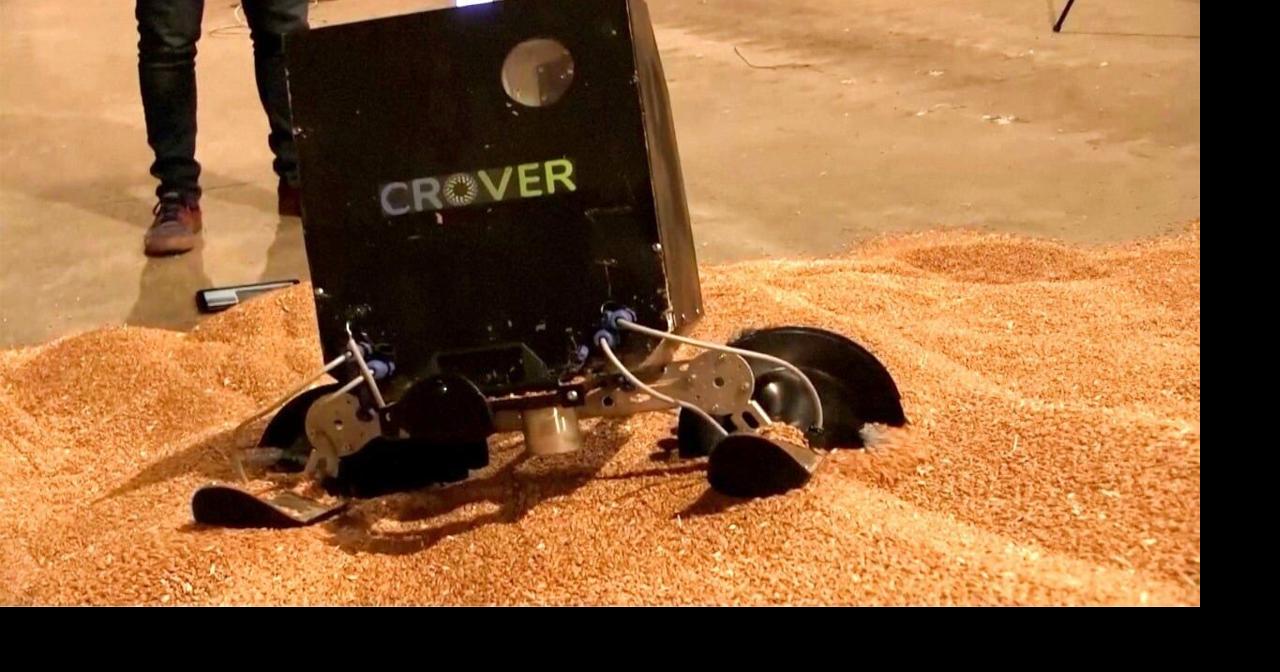 Grain-Surfing Robot Could Save Lives and Food on Farms