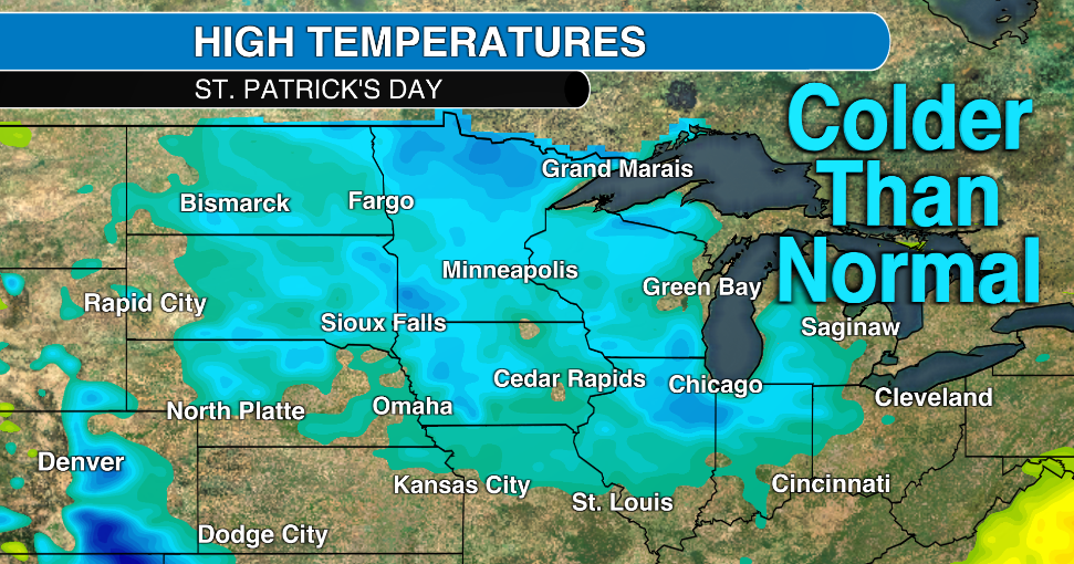 Big cooldown this weekend across the Midwest. Find out how cold it will get in Matt Holiner