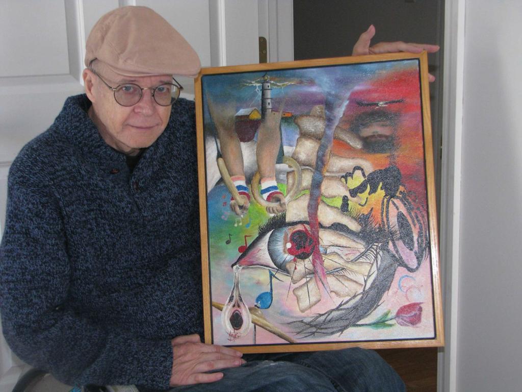 Art As An Outlet Montag Who Has Been A Quadriplegic For 40 Years