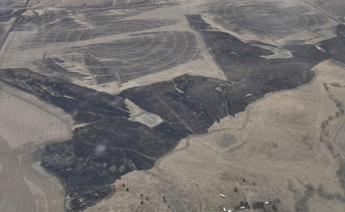 Farmers join fight when flames break out near Amherst