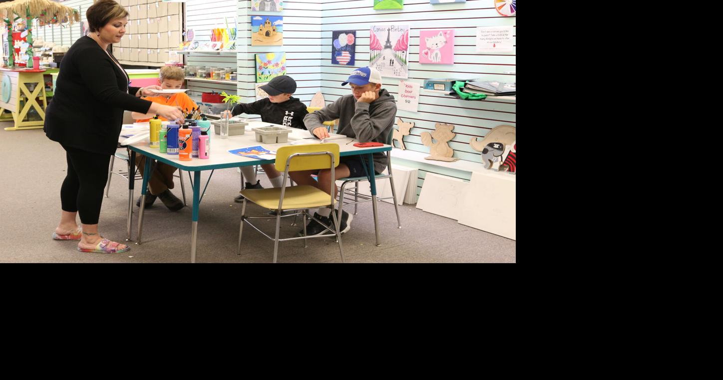 Paint Paradise downtown Kearney lets kids’ imagination guide them