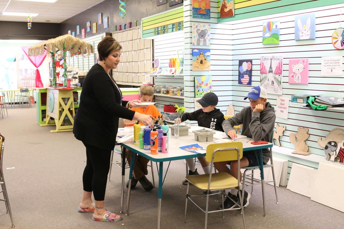 Paint Paradise downtown Kearney lets kids’ imagination guide them