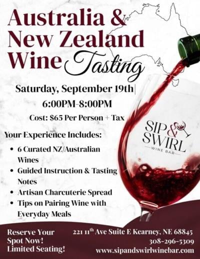 New Zealand and Australia Wine Tasting Night