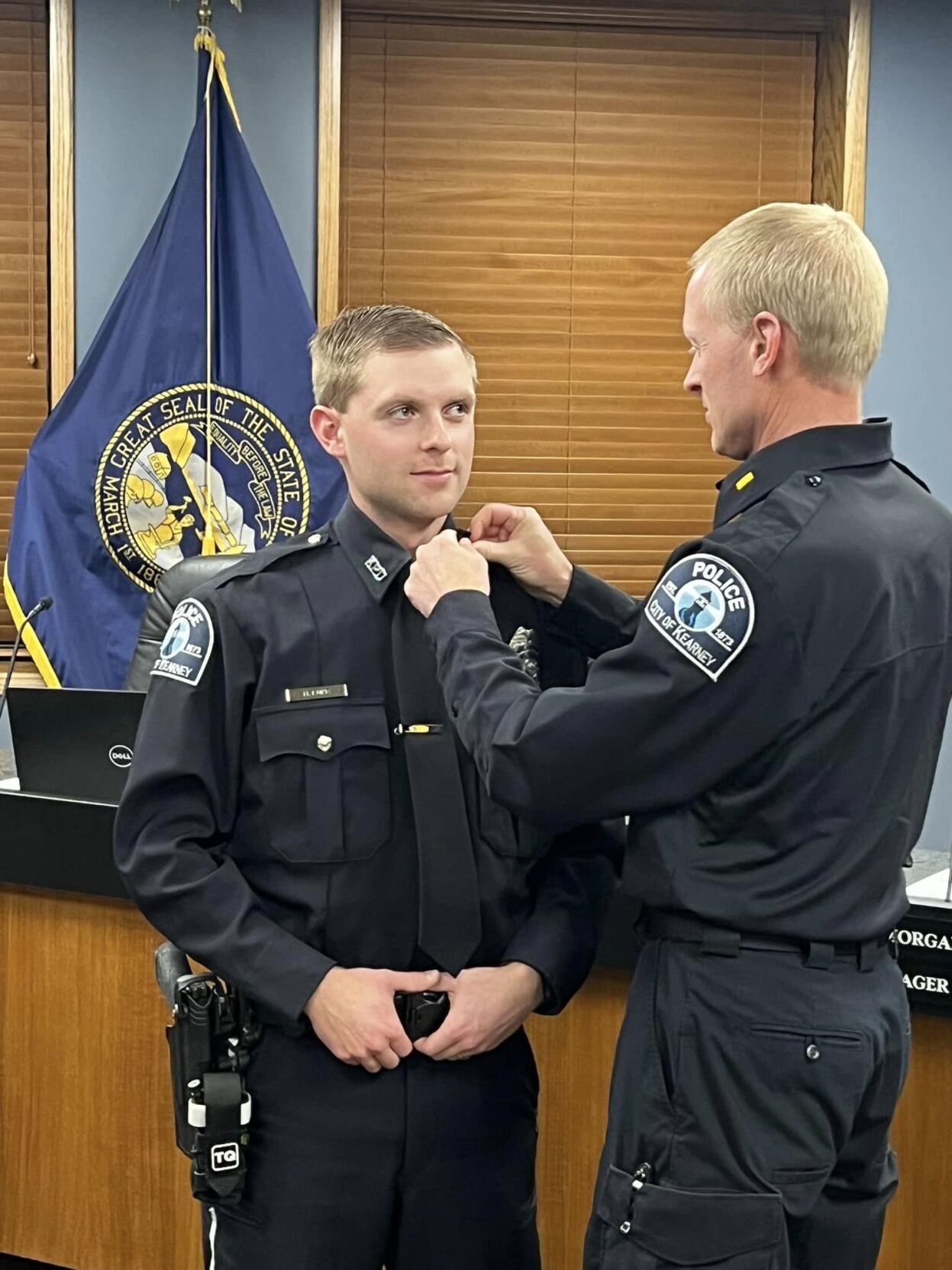 Father, son work alongside each other at Kearney Police Department