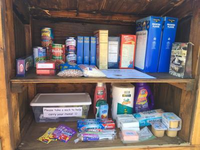 Little Box Mighty Meaning Gibbon S Little Free Pantry Runs On
