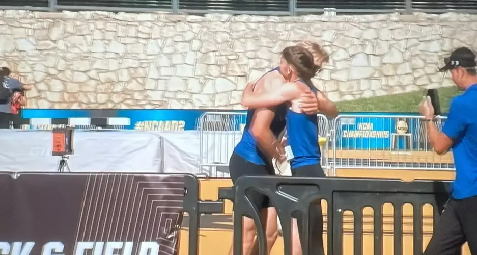 Studley and Brachle Finish 1-2 in the High Jump; Another AA Honor for Novacek