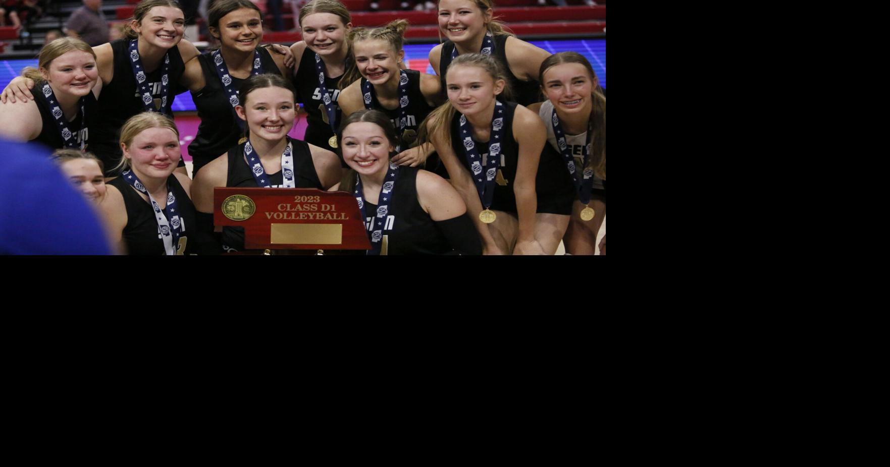 PHOTOS SEM beats Amherst to win Class D1 Nebraska state volleyball title