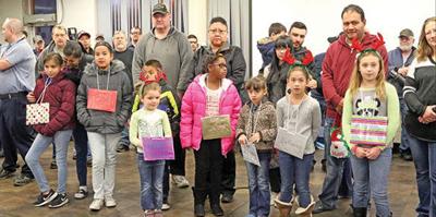 This month's Star Students of the Month: Bryant Elementary students