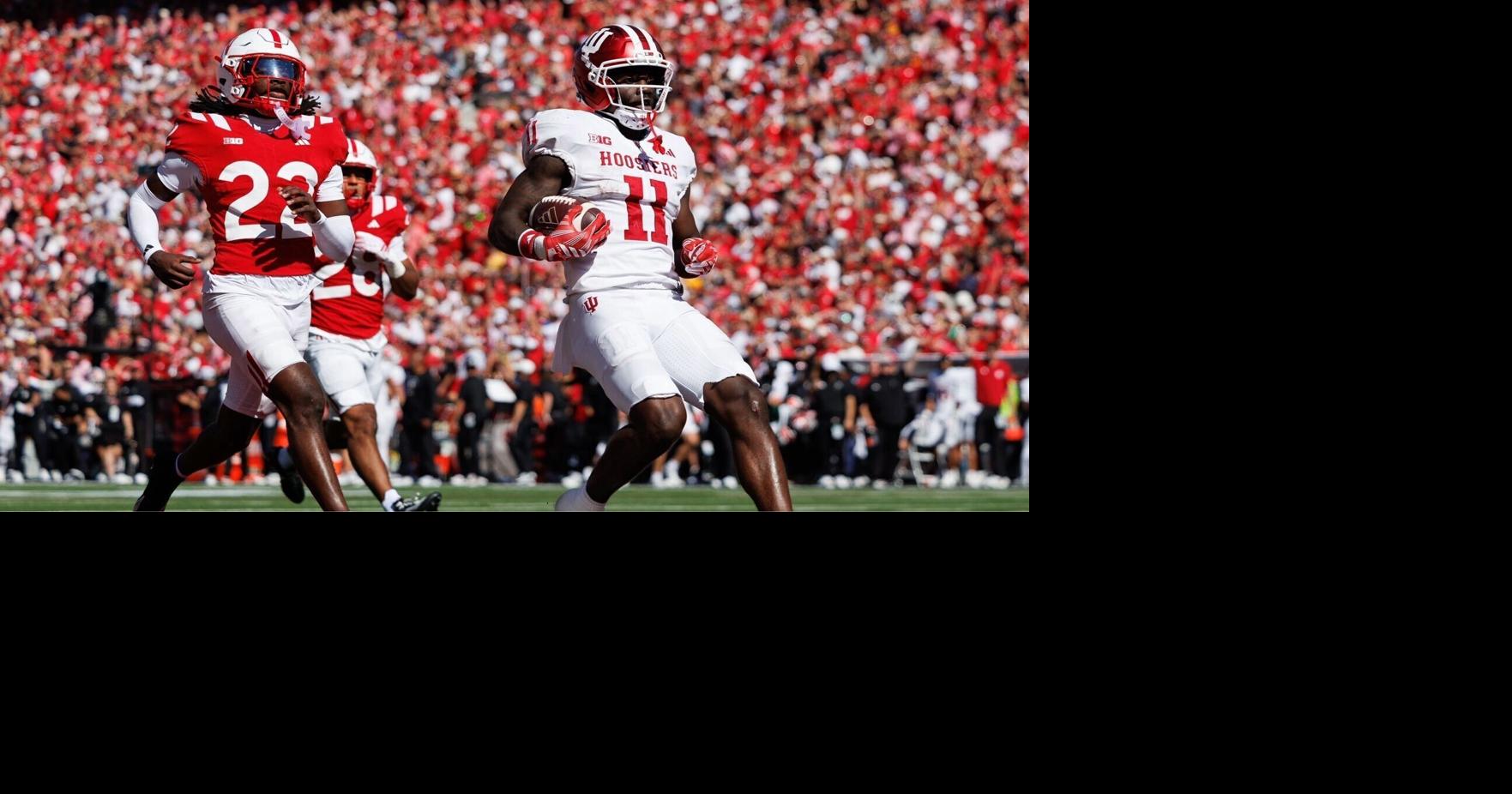 Nebraska had Indiana on the ropes before two big plays
