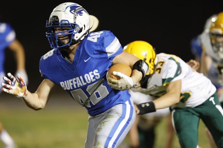 Kearney Catholic ends football season with win over Gibbon