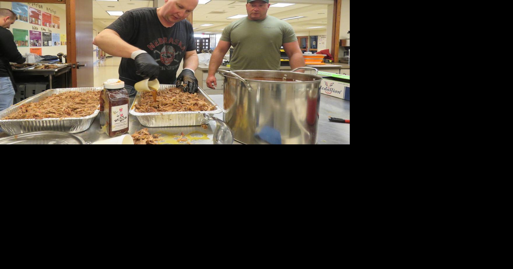Luke & Jake's Bar-B-Q beans will be served again Sunday
