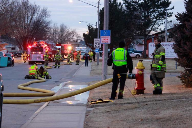 Kearney Volunteer Fire Department responds to west Kearney structure fire