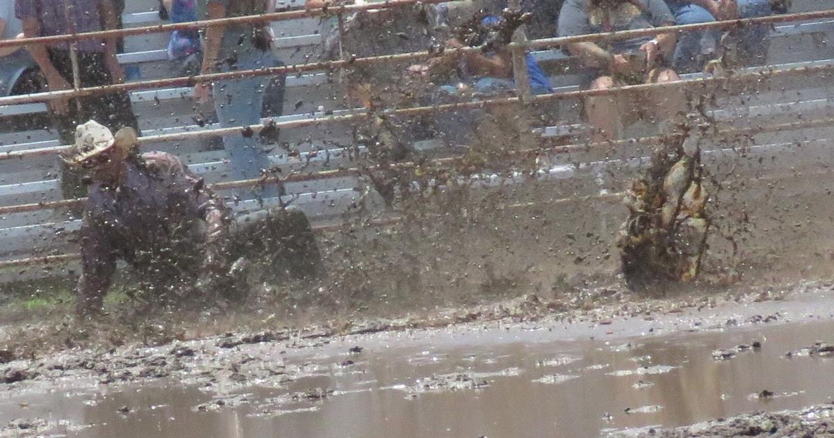Sumner Saddle Club's 75th annual rodeo is a muddy affair
