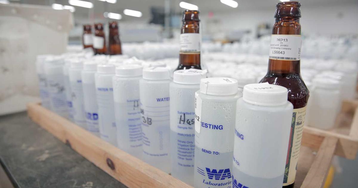 Ward Laboratories Ward Labs testing samples for brewers looking to perfect their product