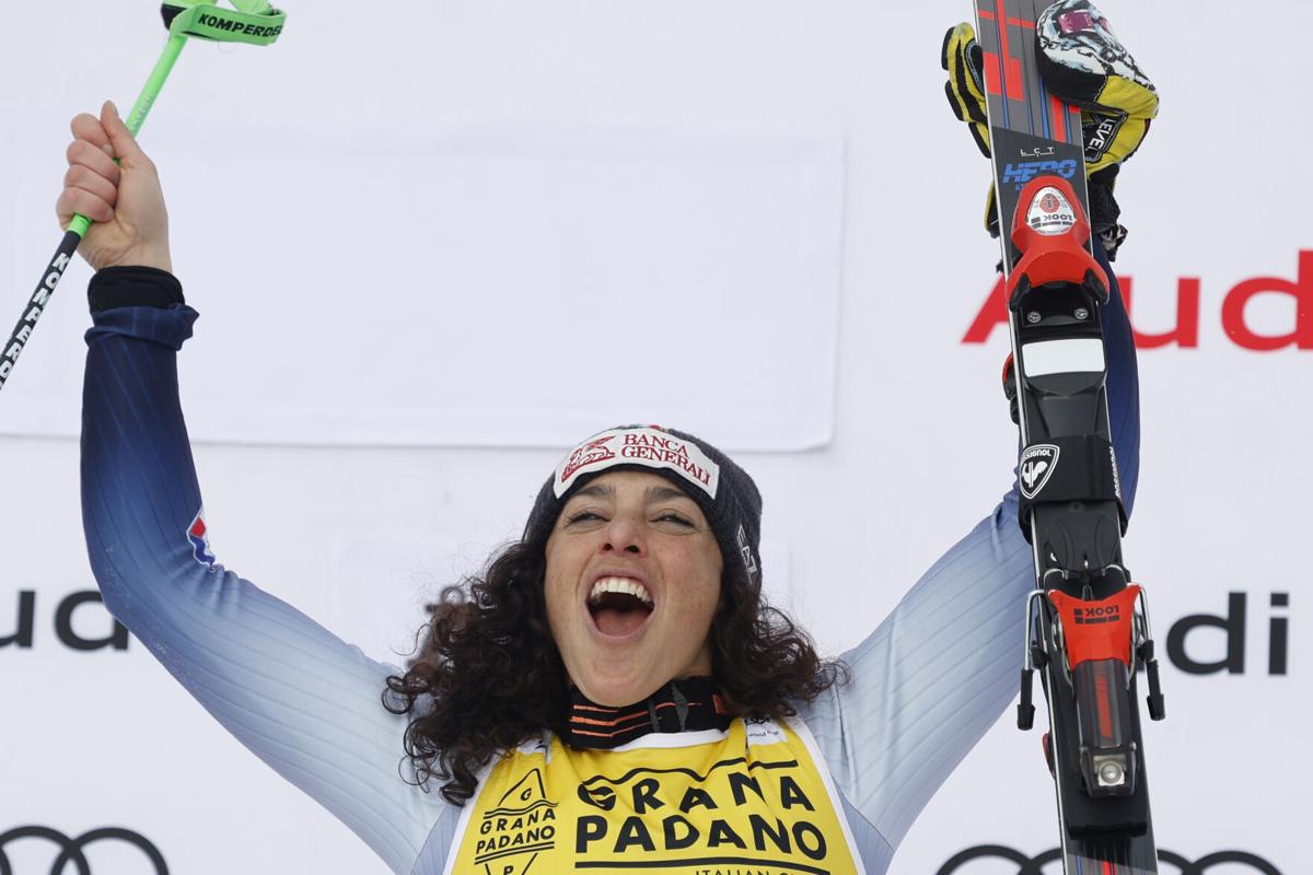 Italian skier Brignone wins women's World Cup GS