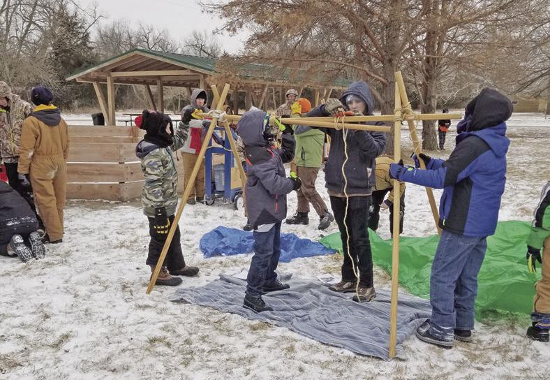 How to survive camping in the winter, according to local Boy Scouts