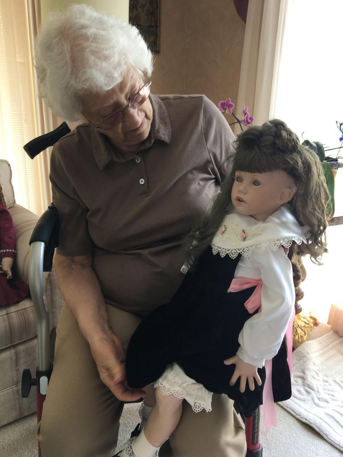 Alice Holscher Uses Covid 19 As An Excuse To Do What She S Always Wanted Making Dresses For Her Many Dolls Clothing Kearneyhub Com