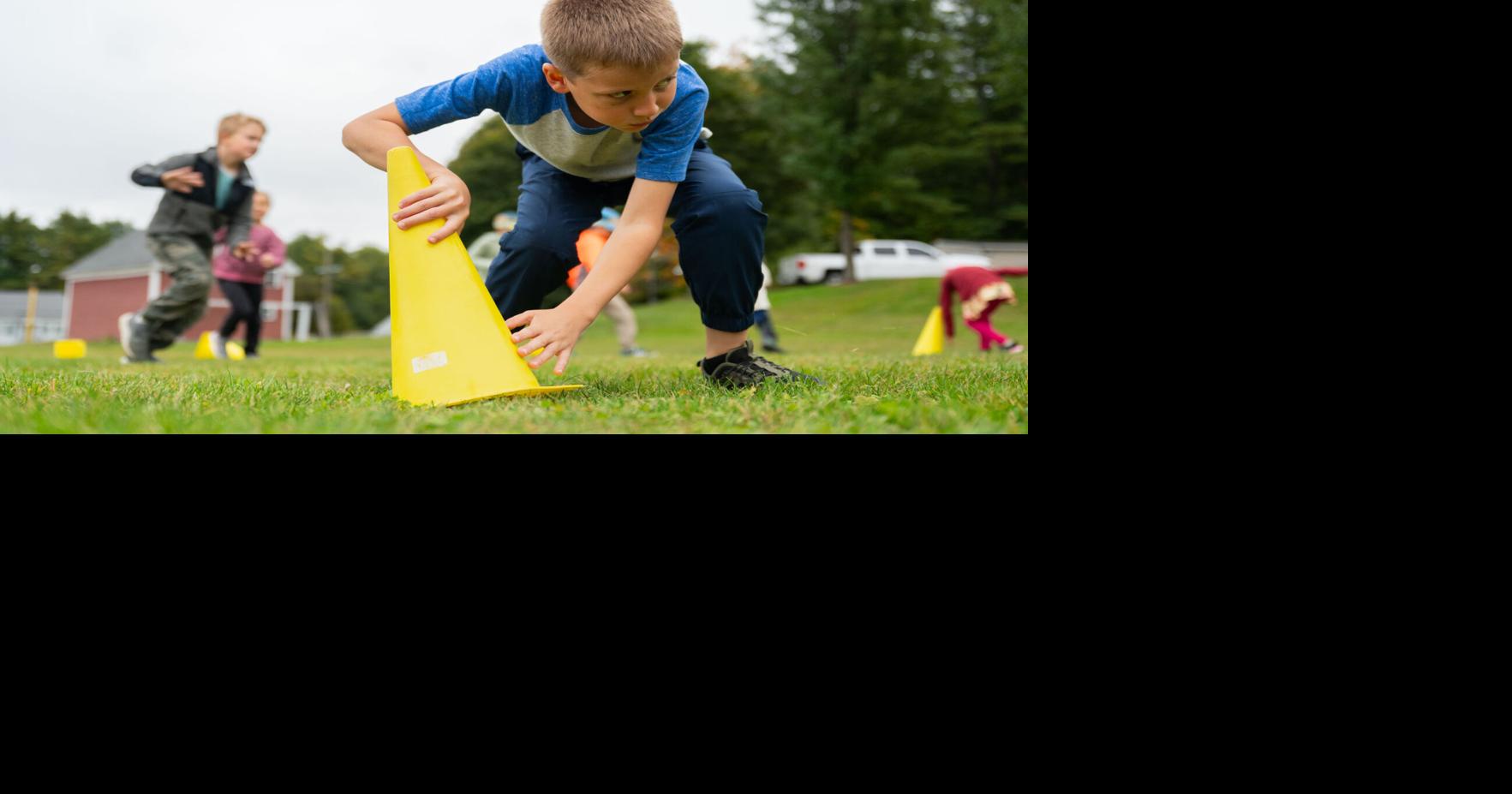 The field is a gym for these Jaffrey homeschoolers