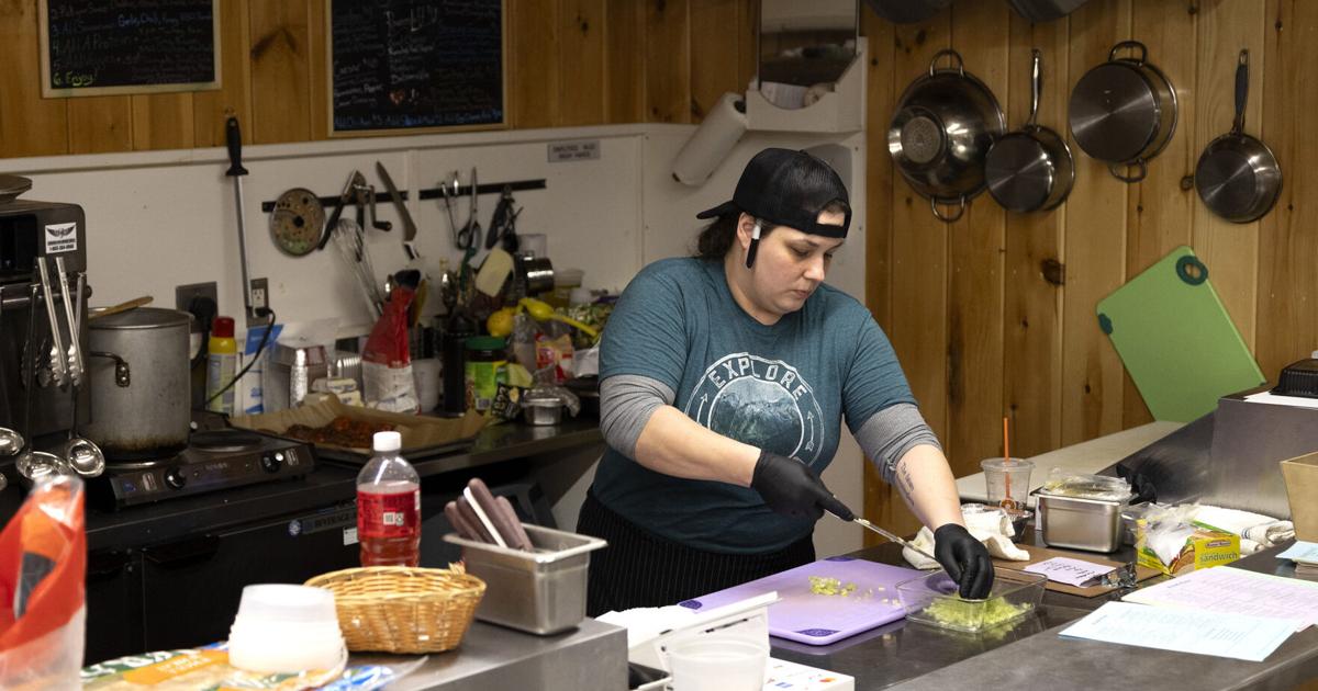 Kori Laskey cooks up comfort food in Rindge