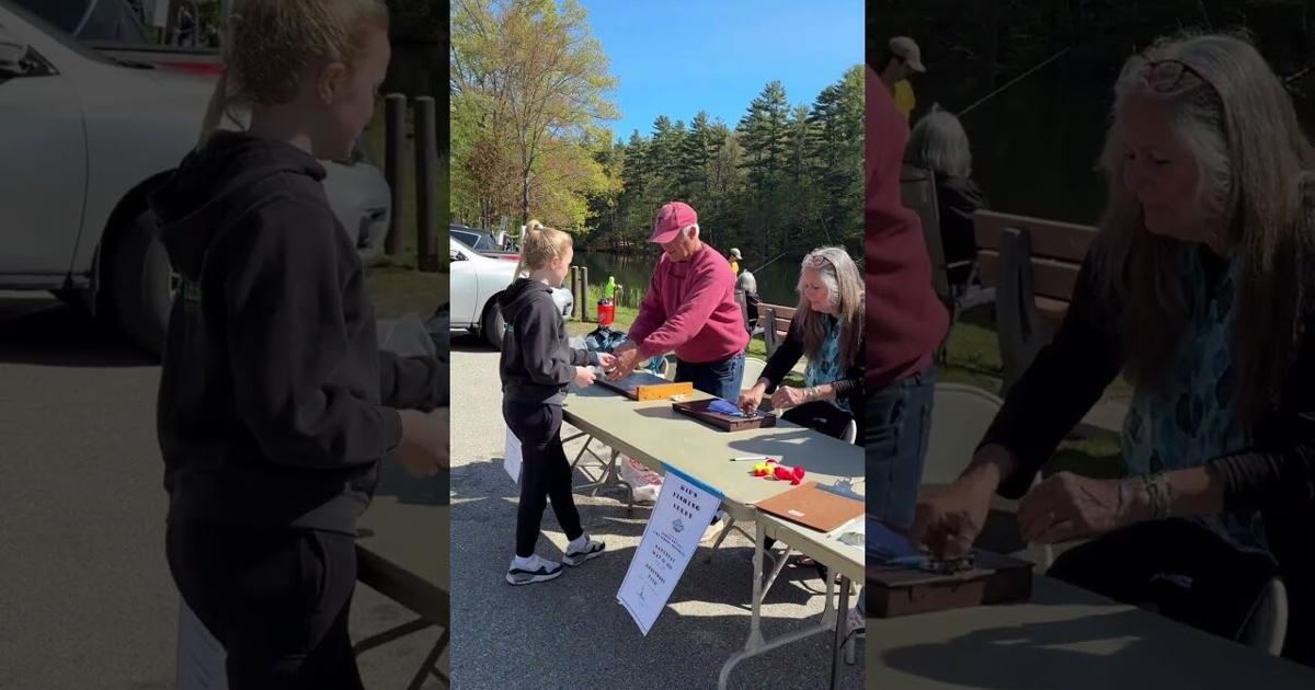 Fun at the Keene Rotary Club's 2026 Kids Fishing Derby