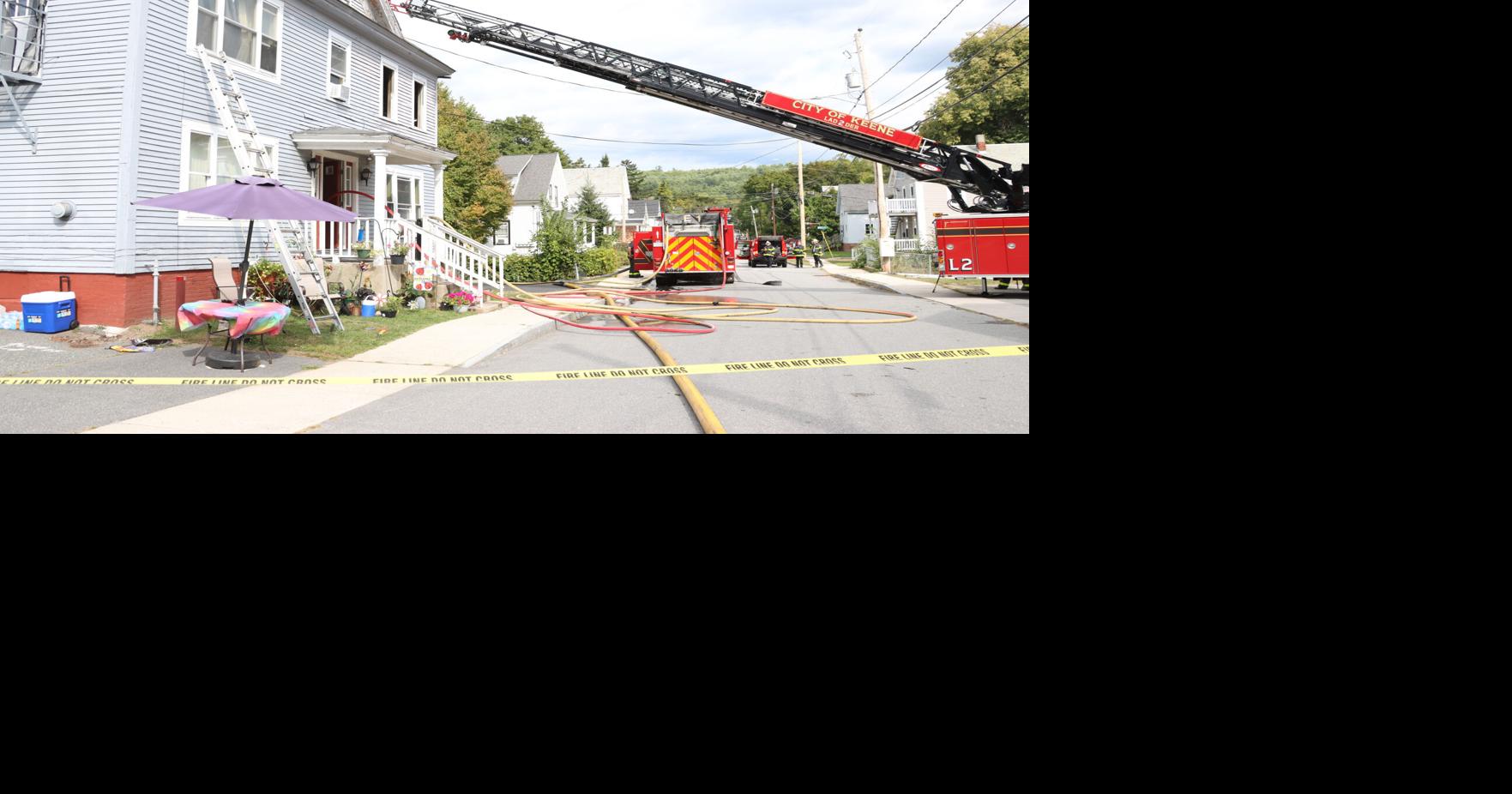 No injuries reported in Keene apartment fire | Public Safety ...