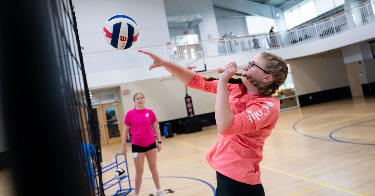 Youth volleyball camp bumps up beginner confidence