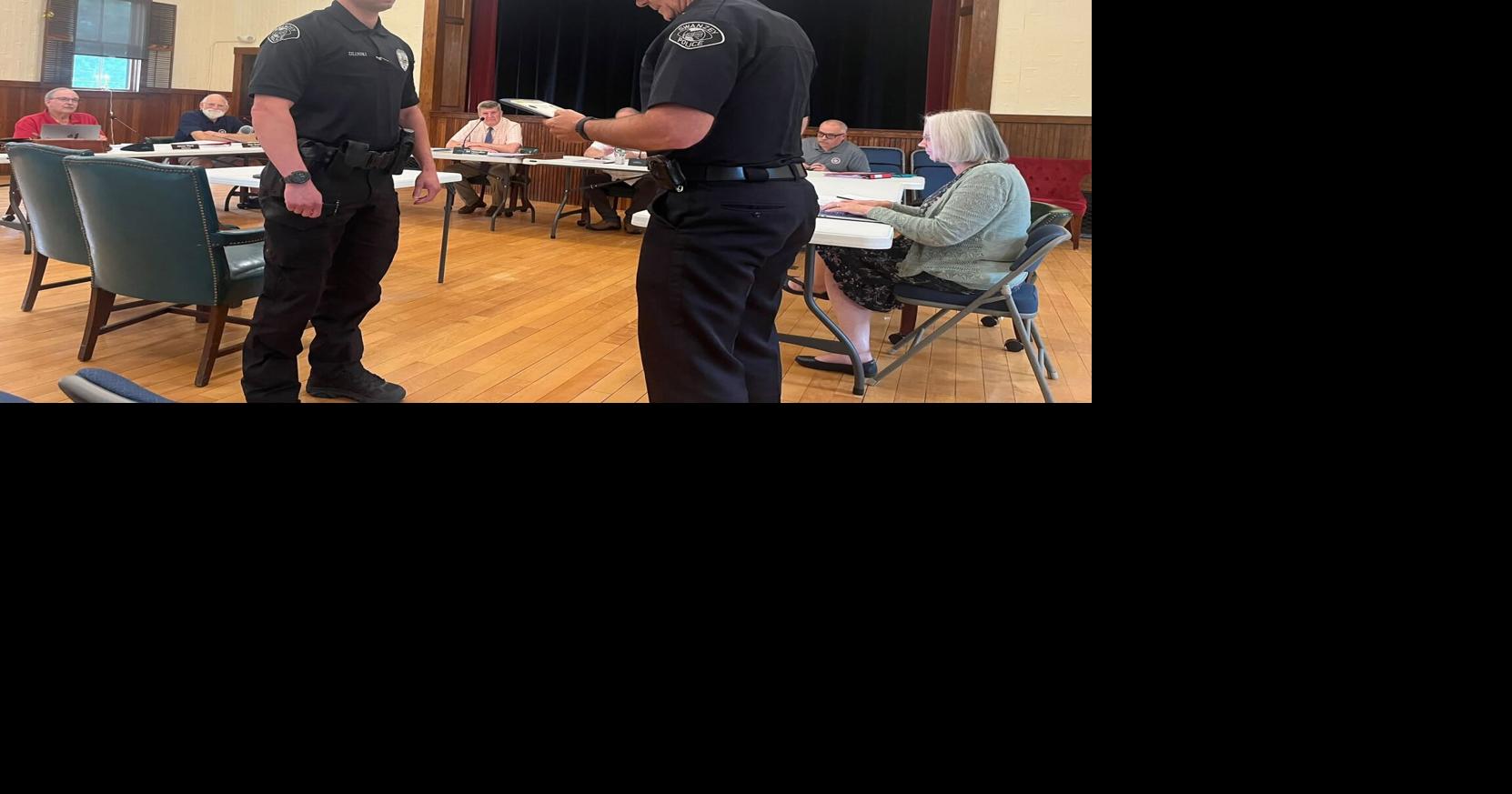 Police officer honored for Wilson Pond drowning response